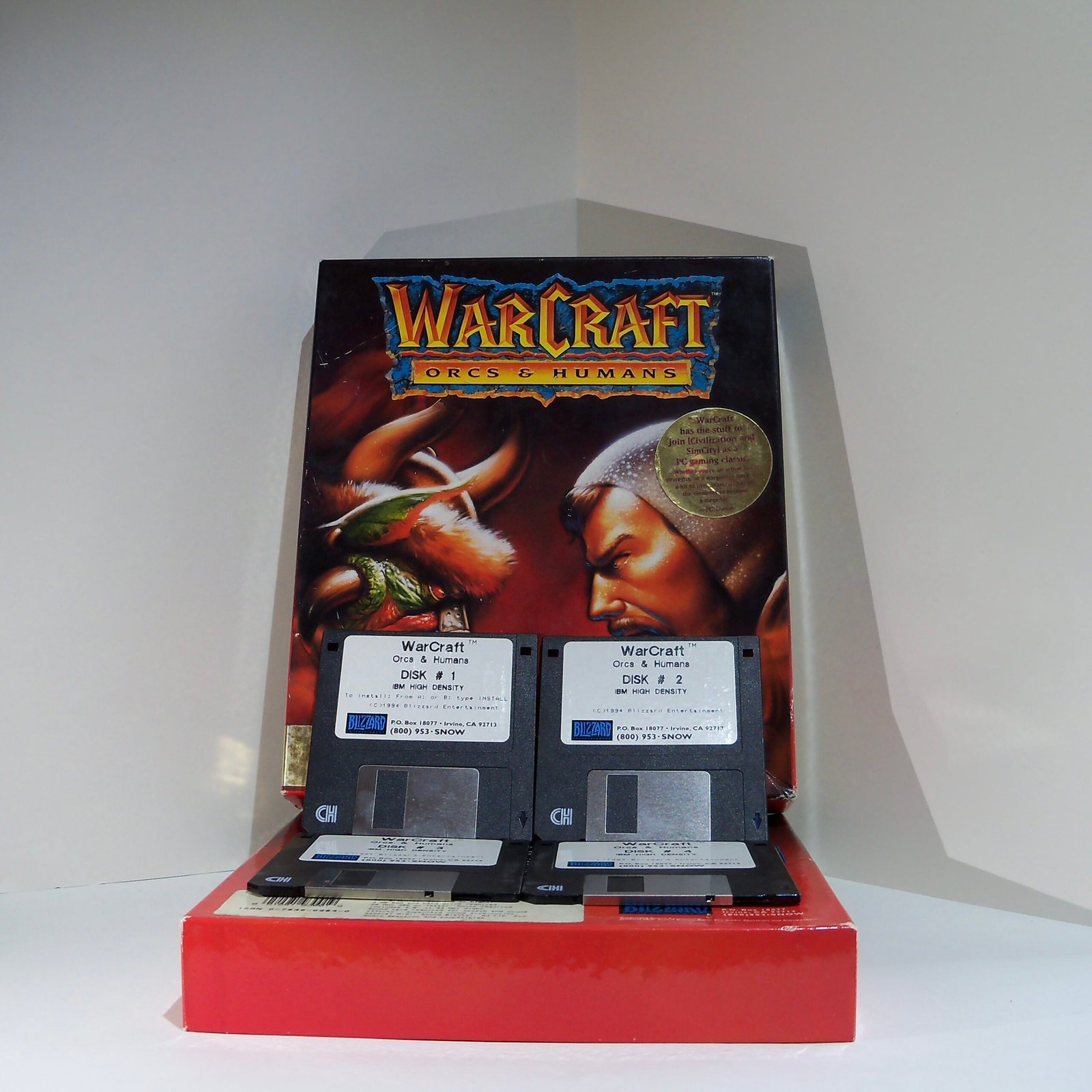 Warcraft: Orcs & Humans (PC – Disquetes originales)